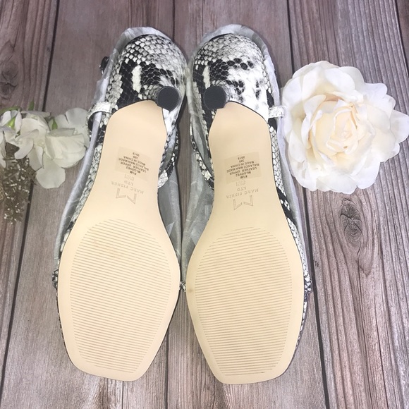 Marc FIsher Snakeskin Leather Sandals 8.5M - Picture 6 of 8
